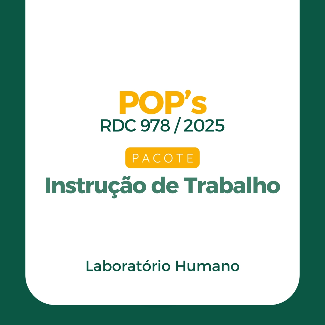 Instrução de Trabalho Laboratório Humano