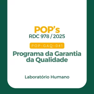 POP - Programa da Garantia da Qualidade