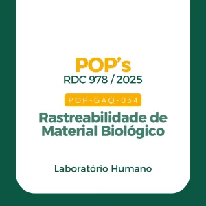 POP - Rastreabilidade de Material Biológico