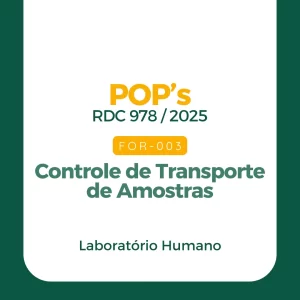 FOR 003 - Controle de Transporte de Amostras