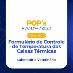 PRO 002 - Formulário de Controle de Temperatura das Caixas Térmicas