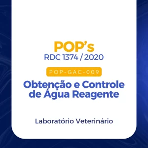 POP 009 - Obtenção e Controle de Água Reagente