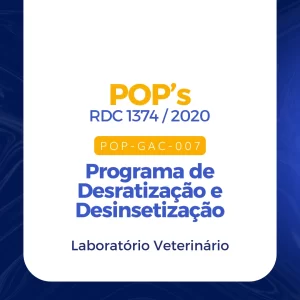 POP 007 - Programa de Desratização e Desinsetização