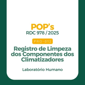 PRO 012 - Registro de Limpeza dos Componentes dos Climatizadores