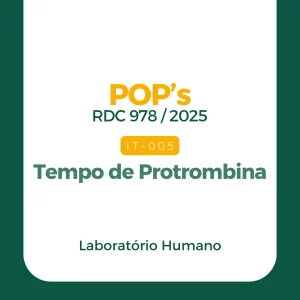IT 005 - Tempo de Protrombina