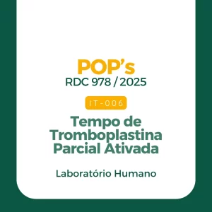 IT 006 - Tempo de Tromboplastina Parcial Ativada