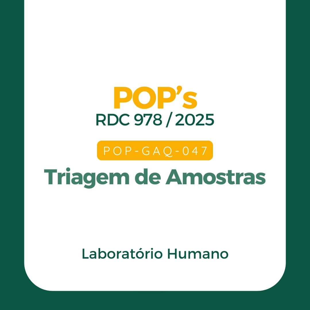 POP 047 – Triagem de Amostras – Lab. Humano